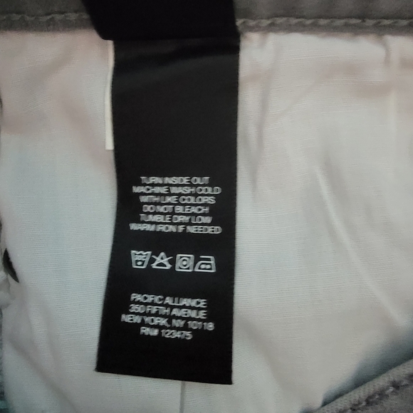 KENNETH COLE New York JESS SKINNY Gray Stretchy Mid-Rise Jeans Women's Size 25 - Picture 9 of 10